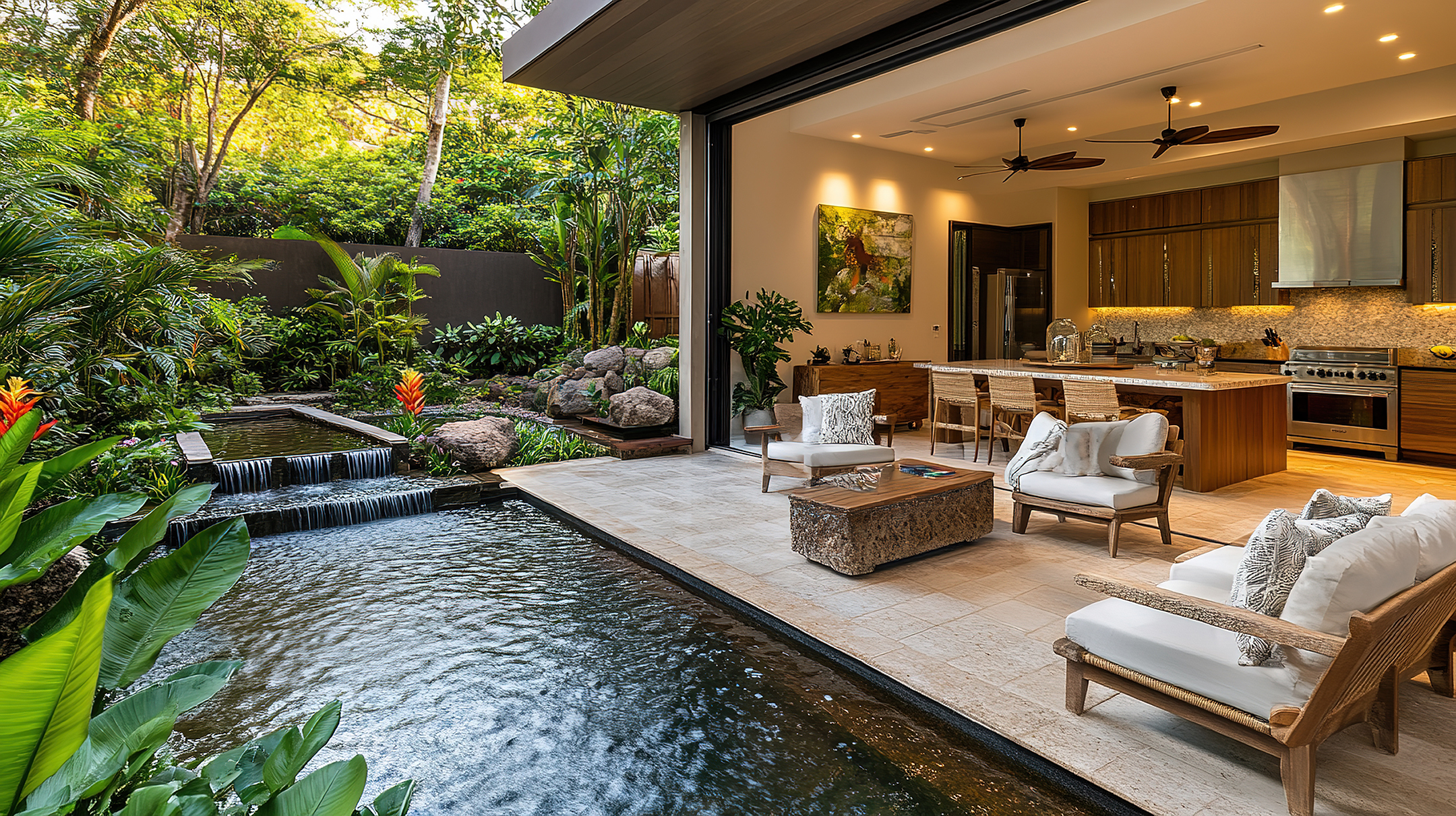 Chic Outdoor Luxury Living Spaces for Ultimate Comfort