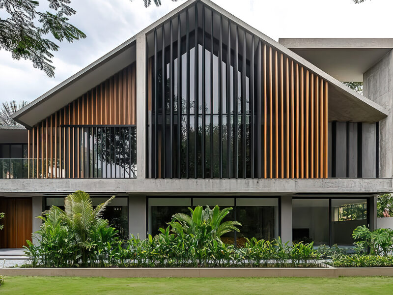 Modern Tropical House Design with Smart Shading