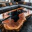 Striking Wood Resin Coffee Tables to Anchor Modern Living Room Designs
